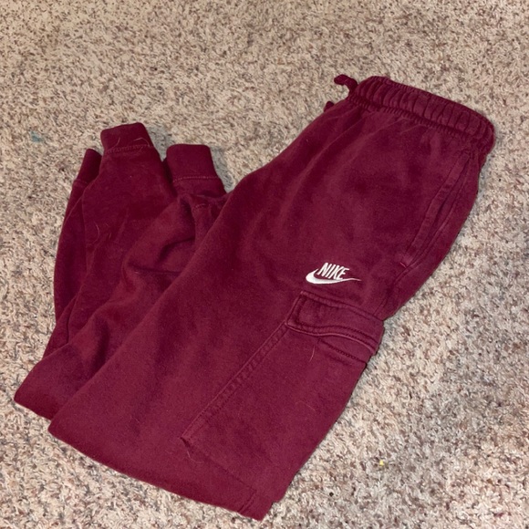 Nike Pants - Maroon Nike joggers!